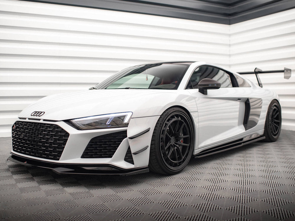 Maxton Design - FRONT BUMPER WINGS (CANARDS) AUDI R8 MK2 FACELIFT