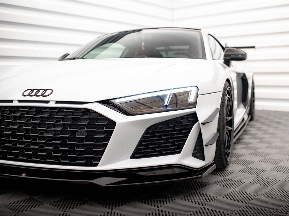 Maxton Design - FRONT BUMPER WINGS (CANARDS) AUDI R8 MK2 FACELIFT