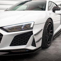 Maxton Design - FRONT BUMPER WINGS (CANARDS) AUDI R8 MK2 FACELIFT