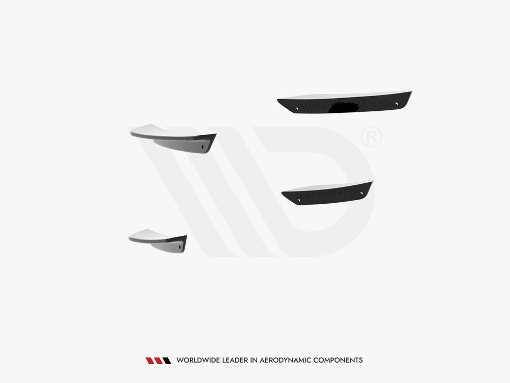 Maxton Design - FRONT BUMPER WINGS (CANARDS) AUDI R8 MK2 FACELIFT