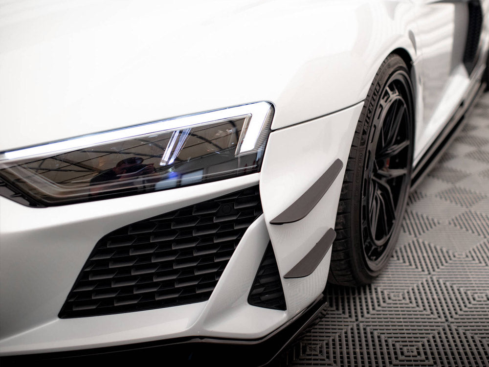 Maxton Design - FRONT BUMPER WINGS (CANARDS) AUDI R8 MK2 FACELIFT