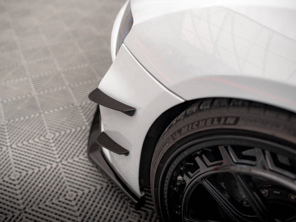 Maxton Design - FRONT BUMPER WINGS (CANARDS) AUDI R8 MK2 FACELIFT