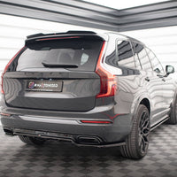 Maxton Design - CENTRAL REAR SPLITTER (VERTICAL BARS) VOLVO XC90 R-DESIGN MK2 FACELIFT