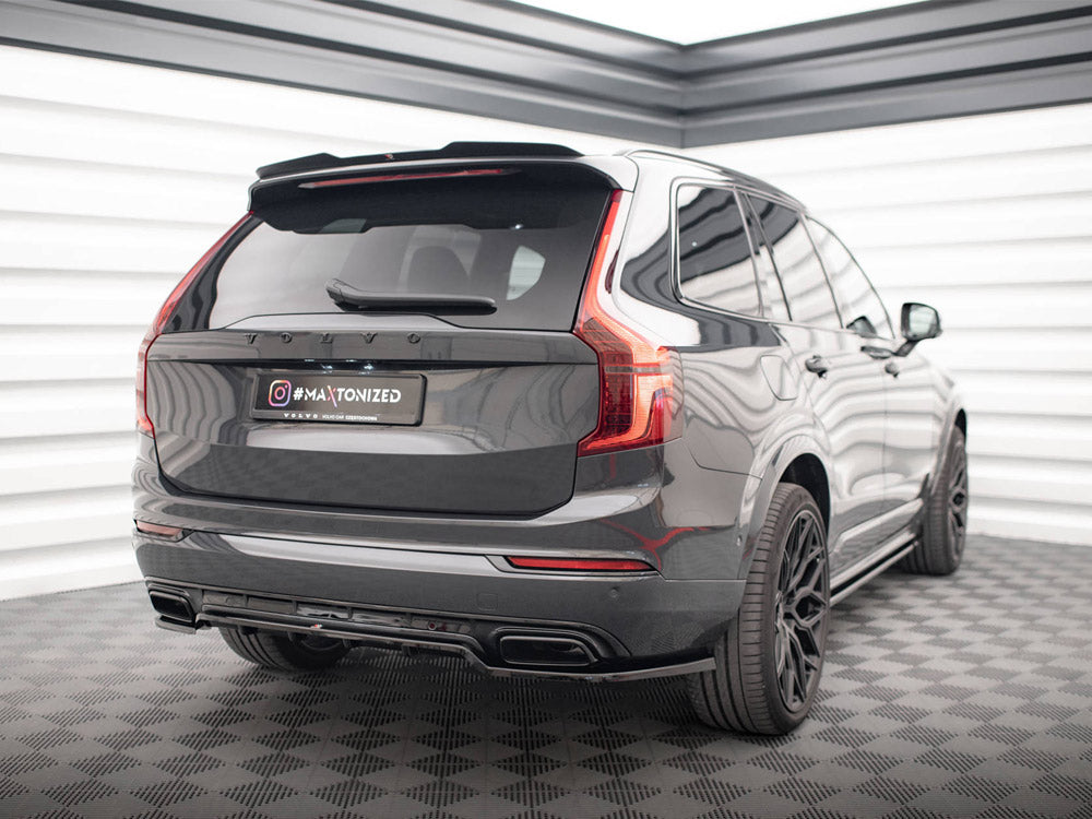 Maxton Design - CENTRAL REAR SPLITTER (VERTICAL BARS) VOLVO XC90 R-DESIGN MK2 FACELIFT