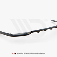 Maxton Design - CENTRAL REAR SPLITTER (VERTICAL BARS) VOLVO XC90 R-DESIGN MK2 FACELIFT