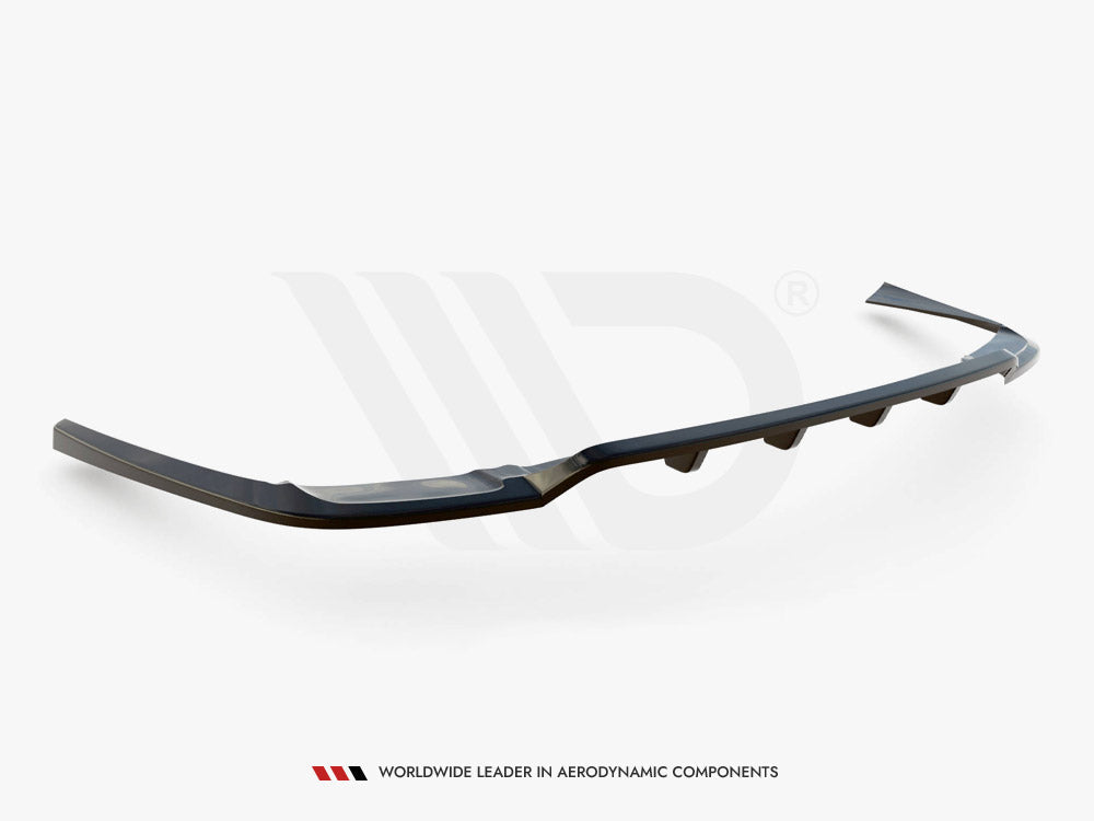 Maxton Design - CENTRAL REAR SPLITTER (VERTICAL BARS) VOLVO XC90 R-DESIGN MK2 FACELIFT
