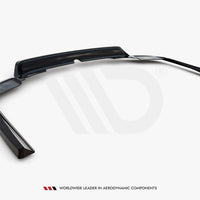 Maxton Design - CENTRAL REAR SPLITTER (VERTICAL BARS) VOLVO XC90 R-DESIGN MK2 FACELIFT