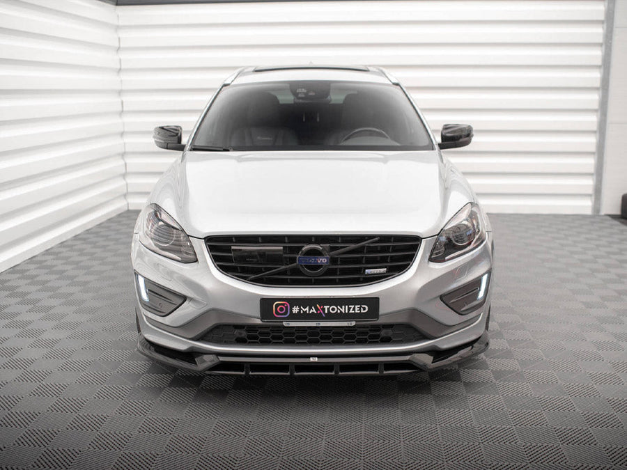 Maxton Design - FRONT SPLITTER VOLVO XC60 R-DESIGN MK1 FACELIFT
