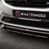 Maxton Design - FRONT SPLITTER VOLVO XC60 R-DESIGN MK1 FACELIFT
