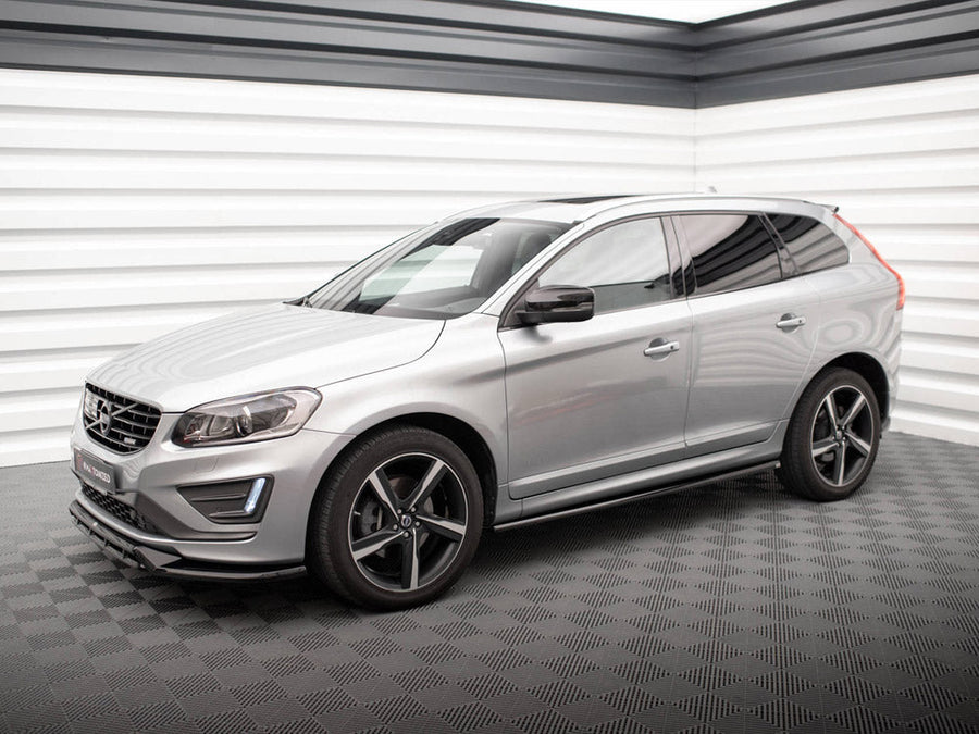 Maxton Design - SIDE SKIRTS DIFFUSERS VOLVO XC60 R-DESIGN MK1 FACELIFT