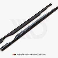 Maxton Design - SIDE SKIRTS DIFFUSERS VOLVO XC60 R-DESIGN MK1 FACELIFT
