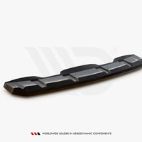 Maxton Design - CENTRAL REAR SPLITTER VOLVO XC60 R-DESIGN MK1 FACELIFT