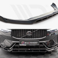 Maxton Design - FRONT SPLITTER VOLVO XC60 R-DESIGN MK2 FACELIFT