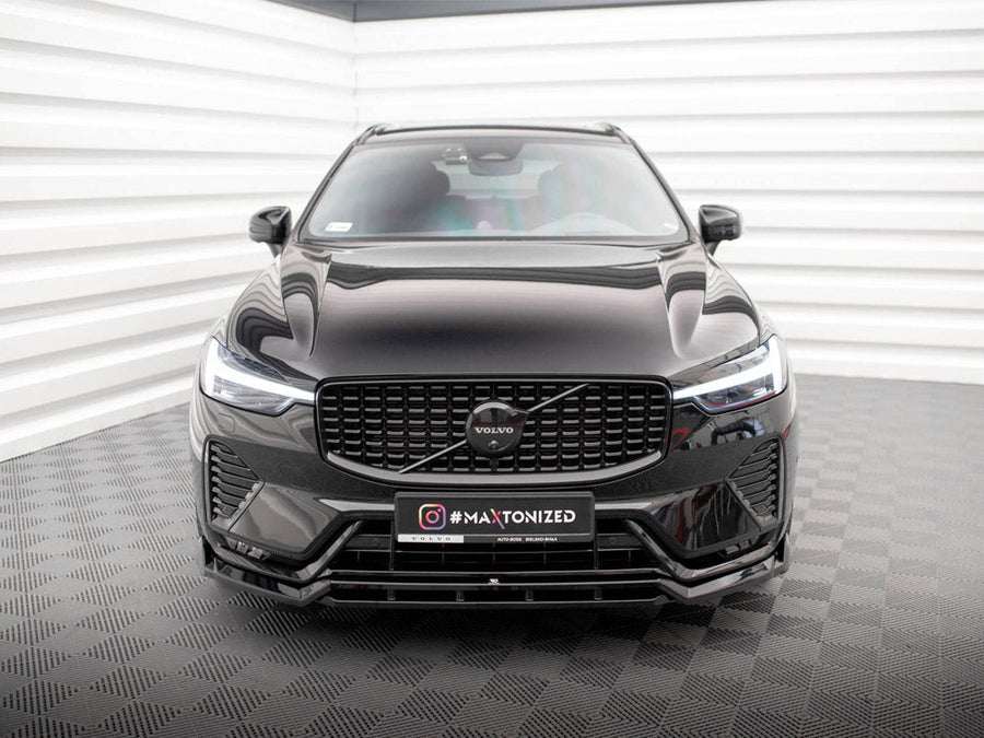 Maxton Design - FRONT SPLITTER VOLVO XC60 R-DESIGN MK2 FACELIFT