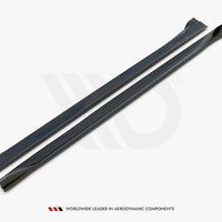 Maxton Design - SIDE SKIRTS DIFFUSERS VOLVO XC60 R-DESIGN MK2 FACELIFT