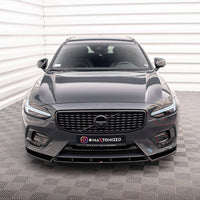 Maxton Design - FRONT SPLITTER VOLVO V90 / S90 R-DESIGN MK2