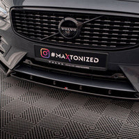 Maxton Design - FRONT SPLITTER VOLVO V90 / S90 R-DESIGN MK2