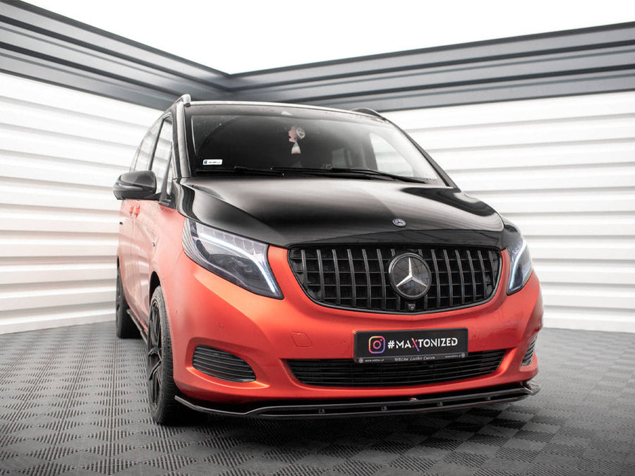 Maxton Design - FRONT SPLITTER V.4 MERCEDES V-CLASS W447