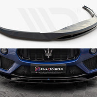 Maxton Design - FRONT SPLITTER MASERATI LEVANTE GTS MK1