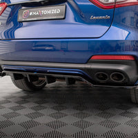 Maxton Design - CENTRAL REAR SPLITTER (VERTICAL BARS) MASERATI LEVANTE GTS MK1