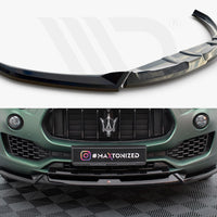 Maxton Design - FRONT SPLITTER V.1 MASERATI LEVANTE MK1