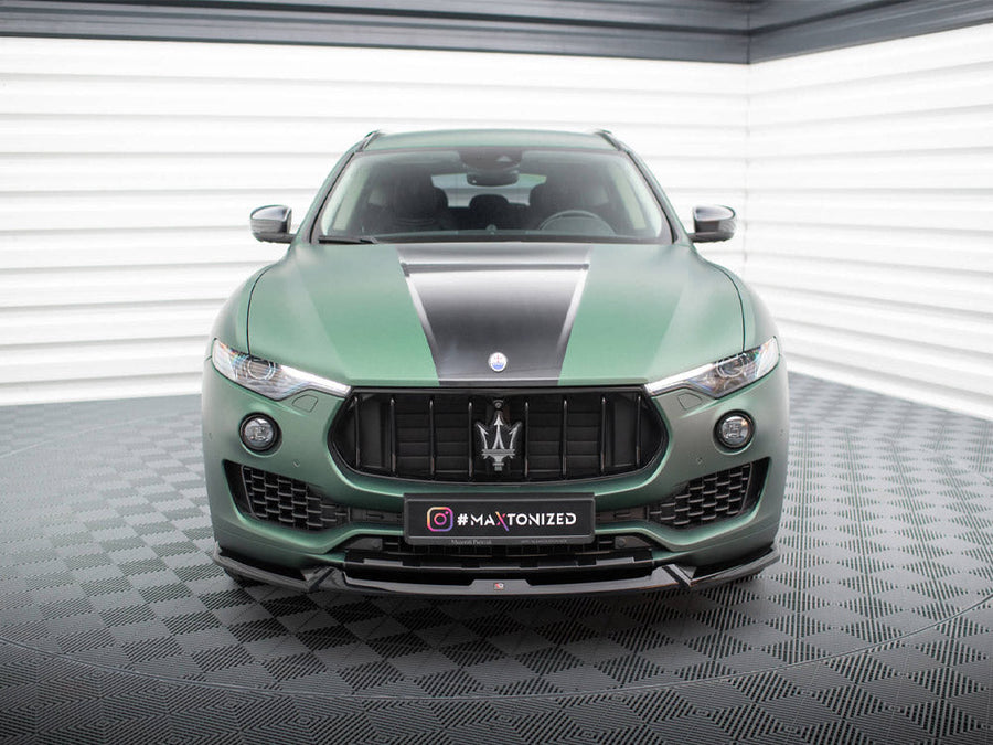 Maxton Design - FRONT SPLITTER V.1 MASERATI LEVANTE MK1
