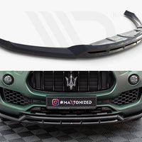 Maxton Design - FRONT SPLITTER V.2 MASERATI LEVANTE MK1
