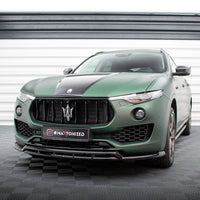 Maxton Design - FRONT SPLITTER V.2 MASERATI LEVANTE MK1