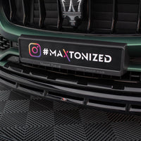 Maxton Design - FRONT SPLITTER V.2 MASERATI LEVANTE MK1