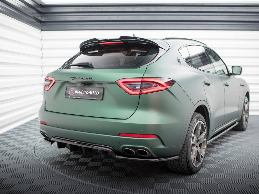 Maxton Design - CENTRAL REAR SPLITTER (VERTICAL BARS) MASERATI LEVANTE ...