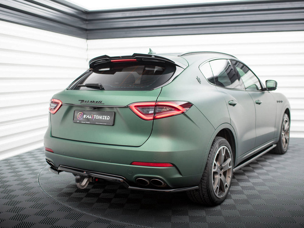 Maxton Design - CENTRAL REAR SPLITTER (VERTICAL BARS) MASERATI LEVANTE ...