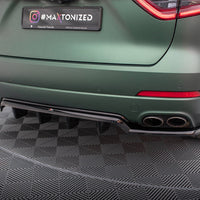 Maxton Design - CENTRAL REAR SPLITTER (VERTICAL BARS) MASERATI LEVANTE MK1