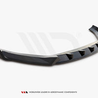Maxton Design - FRONT SPLITTER V.1 HYUNDAI KONA N MK1