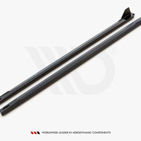 Maxton Design - SIDE SKIRTS DIFFUSERS V.1 + FLAPS HYUNDAI KONA N MK1