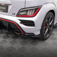 Maxton Design - REAR SIDE SPLITTERS V.1 HYUNDAI KONA MK1