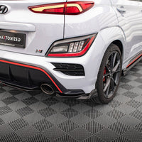 Maxton Design - REAR SIDE SPLITTERS V.2 HYUNDAI KONA MK1