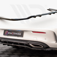 Maxton Design - CENTRAL REAR SPLITTER (VERTICAL BARS) MERCEDES C COUPE AMG-LINE C205 FACELIFT