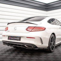 Maxton Design - CENTRAL REAR SPLITTER (VERTICAL BARS) MERCEDES C COUPE AMG-LINE C205 FACELIFT