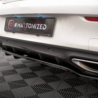 Maxton Design - CENTRAL REAR SPLITTER (VERTICAL BARS) MERCEDES C COUPE AMG-LINE C205 FACELIFT