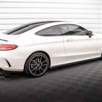 Maxton Design - SIDE SKIRTS DIFFUSERS MERCEDES C COUPE AMG-LINE C205 FACELIFT