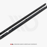Maxton Design - SIDE SKIRTS DIFFUSERS MERCEDES C COUPE AMG-LINE C205 FACELIFT