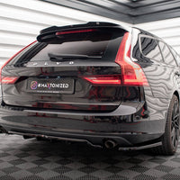 Maxton Design - CENTRAL REAR SPLITTER V.2 (VERTICAL BARS) VOLVO V90 MK2