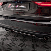 Maxton Design - CENTRAL REAR SPLITTER V.2 (VERTICAL BARS) VOLVO V90 MK2