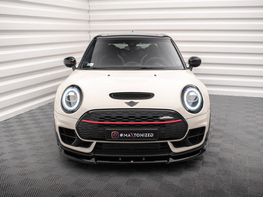 Maxton Design - FRONT SPLITTER V.1 MINI COOPER CLUBMAN JOHN COOPER WORKS F54 FACELIFT