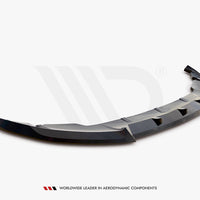 Maxton Design - FRONT SPLITTER V.1 MINI COOPER CLUBMAN JOHN COOPER WORKS F54 FACELIFT