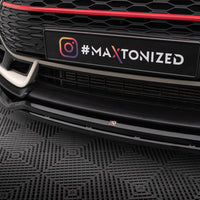 Maxton Design - FRONT SPLITTER V.2 MINI COOPER CLUBMAN JOHN COOPER WORKS F54 FACELIFT