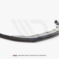 Maxton Design - FRONT SPLITTER V.2 MINI COOPER CLUBMAN JOHN COOPER WORKS F54 FACELIFT