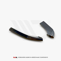 Maxton Design - REAR SIDE SPLITTERS MINI COOPER CLUBMAN JOHN COOPER WORKS F54 FACELIFT