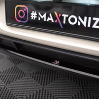Maxton Design - CENTRAL REAR SPLITTER MINI COOPER CLUBMAN JOHN COOPER WORKS F54 FACELIFT