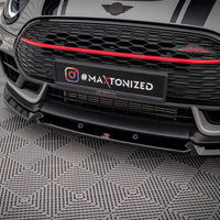 Maxton Design - FRONT SPLITTER V.3 MINI COOPER CLUBMAN JOHN COOPER WORKS F54